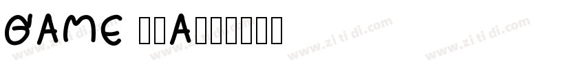 GAME START字体转换